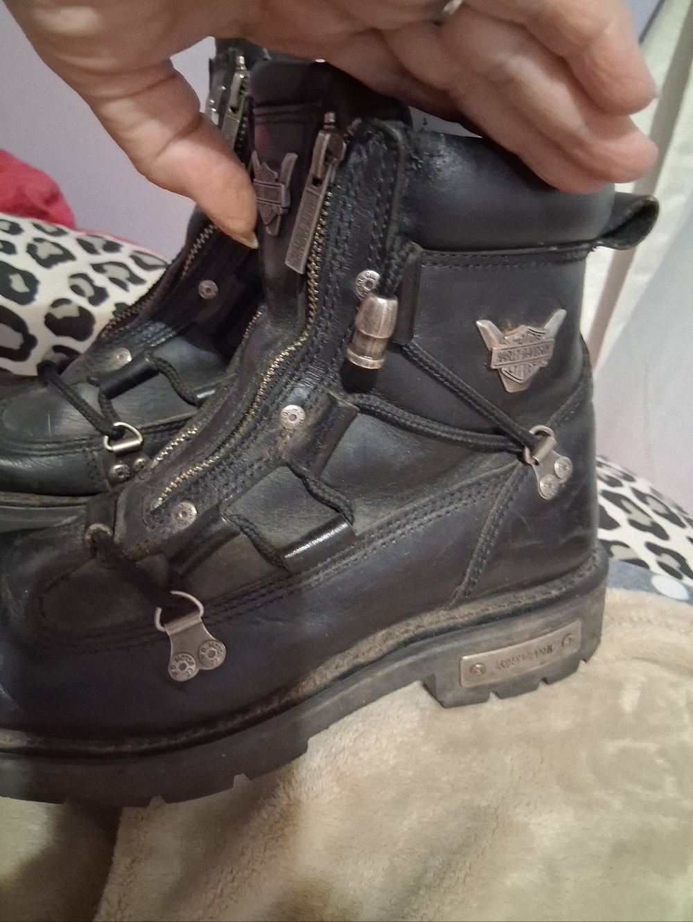 Harley Riding Boots - Picture 4 of 8